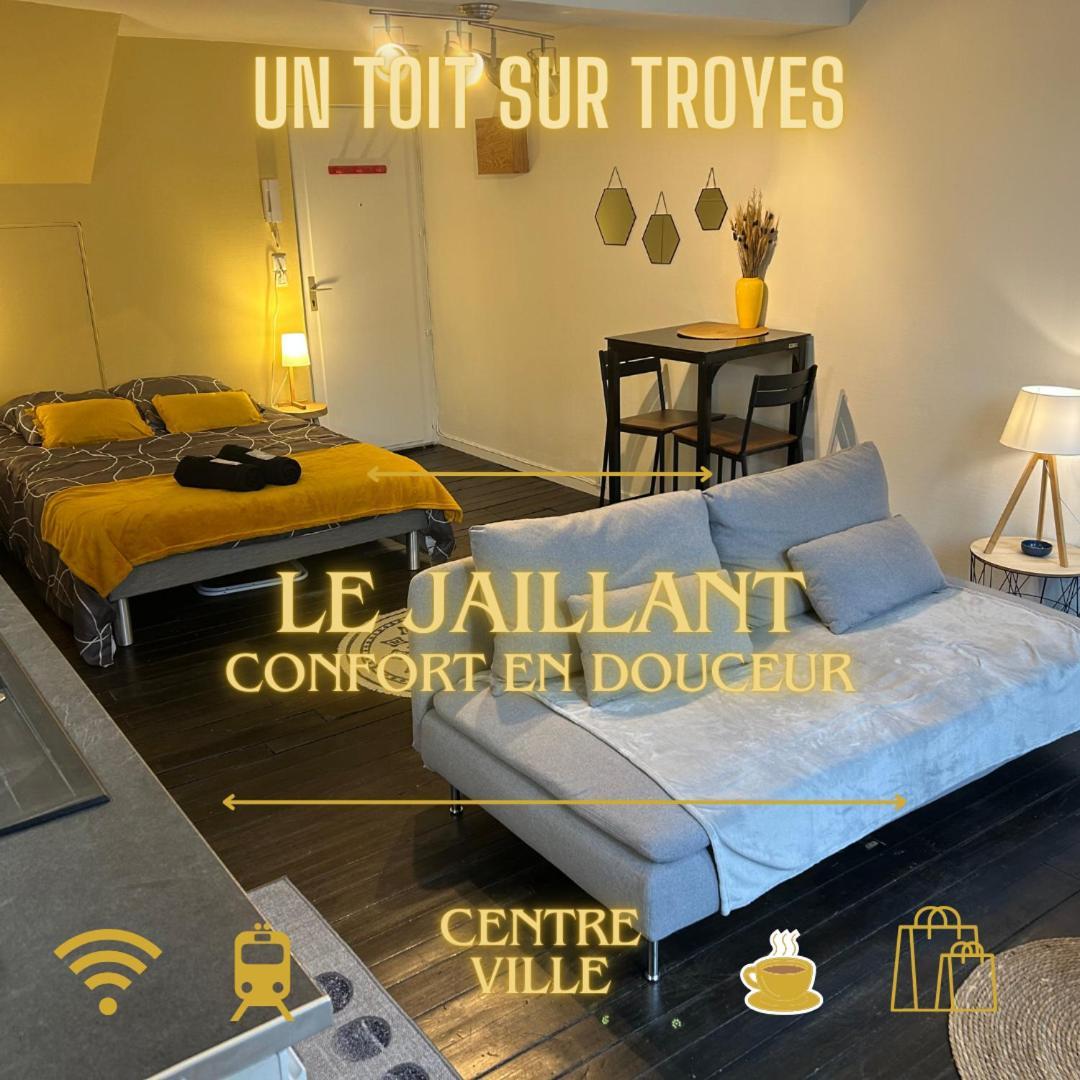 Le Jaillant - Wifi - Centre Ville Historique - Proche Gare Τρουά Εξωτερικό φωτογραφία